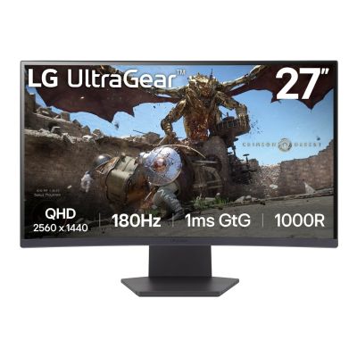 LG 27GS60QC-B Computermonitor 68,6 cm (27 Zoll) 2560 x 1440 Pixel Full HD LCD Schwarz