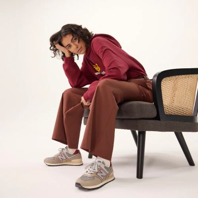 3. New Balance U574 braune Lifestyle Unisex-Sneaker (U574SKB)