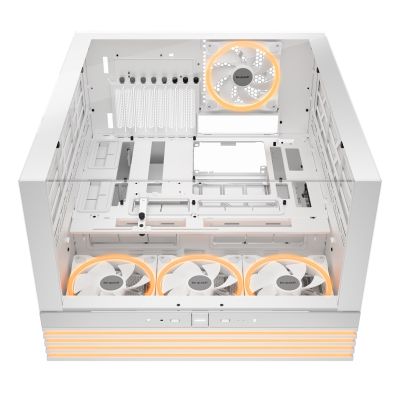 8. LEISE WOHNUNG! Lichtsockel 900 FX Weiß