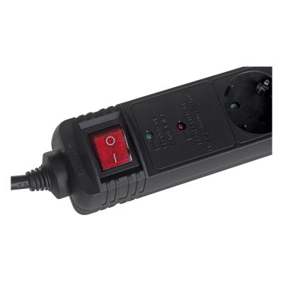 4. ENERGENIE SPG5-C-15 Steckdosenleiste (5 x VDE; 4,5 m; schwarz)