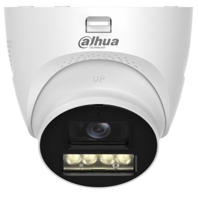 Dahua Technology Lite HAC-HDW1500TQ-IL-T Dome IP-Sicherheitskamera für Innen- und Außenbereich, 2880 x 1620 px, Decken-/Wandmontage