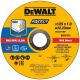 Metallscheibe 125 x 1,0 mm Edelstahl / 100 Stück DT2054 .DEWALT