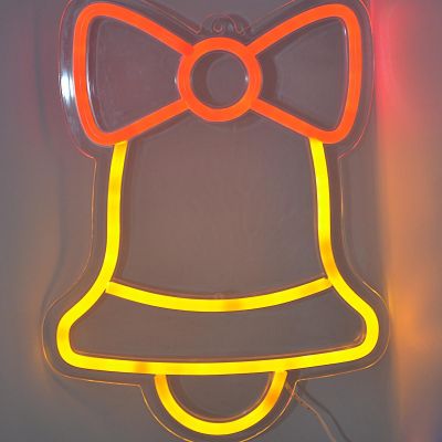 11. NEONLAMPE-GLOCKENFIGUR