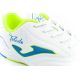 7. Joma Toledo JR 2602 Hallenfußballschuhe für Kinder, weiß