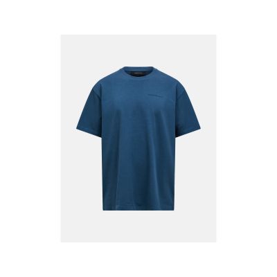 PEAK PERFORMANCE M Grafik-T-Shirt Blau