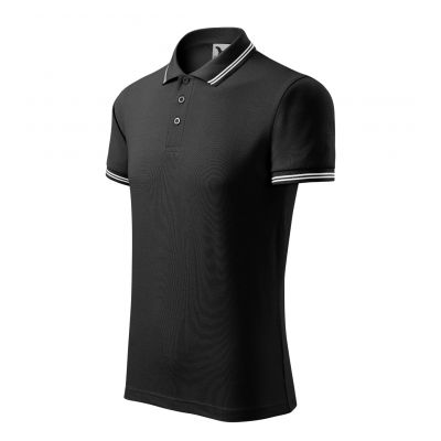 Adler Urban M MLI-21901 schwarzes Poloshirt