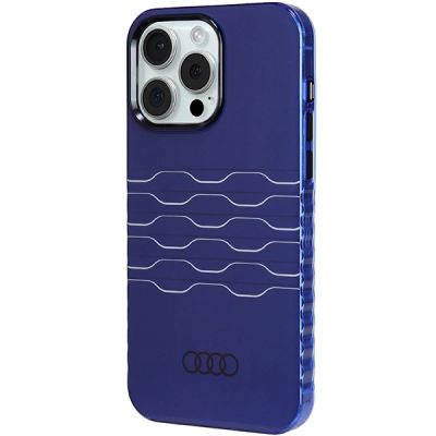 2. Audi IML MagSafe Hülle für iPhone 15 Pro Max - blau