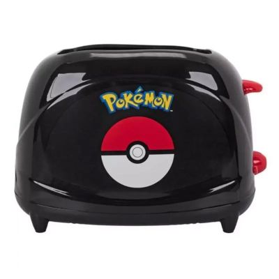 10. Mad Monkey Pokémon – Toaster (2 Stück). Schwarz, Rot, Weiß.