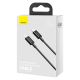 10. Baseus Superior Series 20W USB-C - Lightning Kabel mit Power Delivery 2m - Schwarz