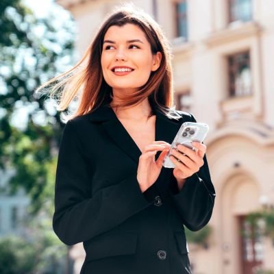 9. SBS Extreme Mag D3O MagSafe Hülle für iPhone 16 Pro – transparent