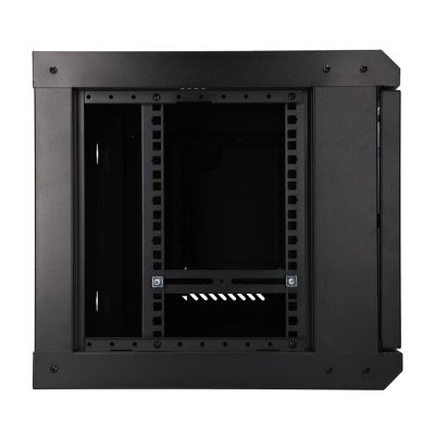 3. Extralink LITE 6U 530x400 Wand-Rackschrank Schwarz Freistehend/Wand-/Bodenrack Schwarz