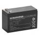 EUROPOWER EV Serie AGM Batterie 12V 8Ah / C10 (Lebensdauer 6-9 Jahre) T1