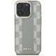 3. DKNY Magsafe iPhone 16 Pro Hülle mit Karomuster - Beige