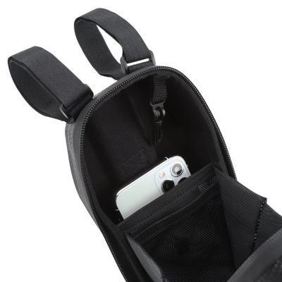 14. Wozinsky Wasserdichte Scooter-Lenkertasche 2L Schwarz (WSB3BK)