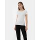 Normales, schlichtes Damen-T-Shirt 4F 4FMM00TTSHF731-10S