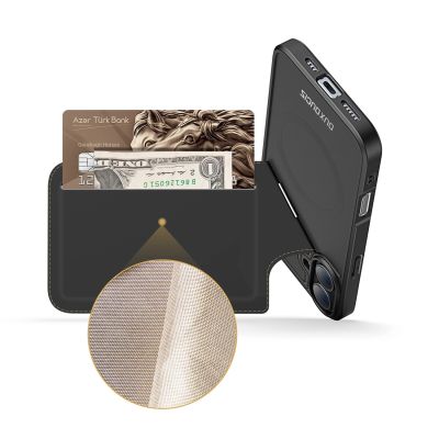 6. Dux Ducis Rafi II Mag-Hülle mit MagSafe für iPhone 16 – Schwarz