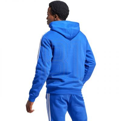 3. adidas Essentials Fleece 3-Streifen Hoodie M IJ8934