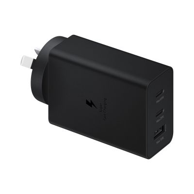 22. Samsung 65W Netzteil-Trio, Schwarz