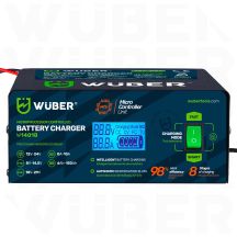 Mikroprozessorgesteuertes Autobatterieladegerät 10A 6-150 Ah 2-24 V W14018 WUBER