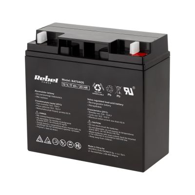 Rebel 12V 17Ah Gel-Batterie