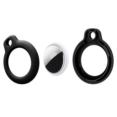 3. Tech-Protect Rough 2er-Pack Hülle für Apple AirTag – Schwarz