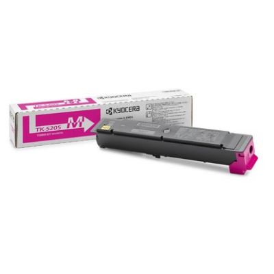 4. KYOCERA TK-5205M Tonerkartusche, 1 Stück, Original Magenta