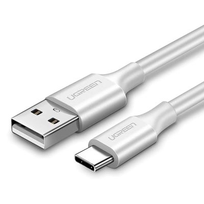 Ugreen US287 60120 USB-A/USB-C 3A-Kabel 0,5 m – weiß