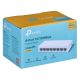 5. Switch TP-LINK TL-LS1008 Anzahl 8 RJ45-Ports 10/100 Mbit/s (automatische Aushandlung der Verbindungsgeschwindigkeiten, Auto-MDI/MDIX)