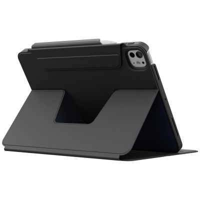 6. Uniq Rovus Snapmount Magnetic 360 Rotating Detachable Case für iPad Pro 13" 2024 (7. Generation) - Schwarz