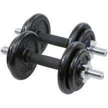 Gusseiserne Hantel 19 kg (2 x 9,5 kg) Enero Fit Koffer