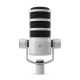 4. RODE PodMic USB Weiß – Dynamisches Podcast-Mikrofon