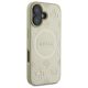 4. Guess Saffiano Peony Classic Logo MagSafe Hülle für iPhone 16 - Gold