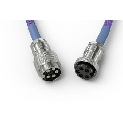 3. Glorious PC Gaming Race Coiled Purple 1,37 m