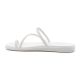 6. CROCS MIAMI Zehenschlaufensandale in Kreide 209862-0WV