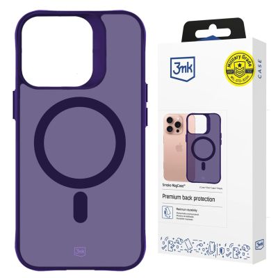20. 3mk Smoke MagCase für iPhone 16 Pro – Lila