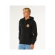 2. RIP CURL Wettie Passage Icon Zip Thru Herren-Sweatshirt Schwarz
