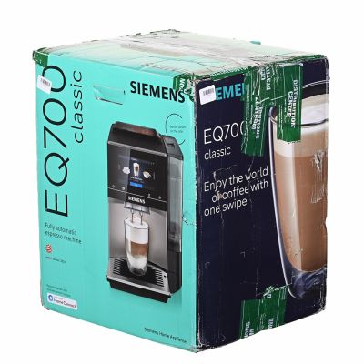39. Siemens TP713RO9 EQ700 Espressomaschine (schwarz; 19 bar)