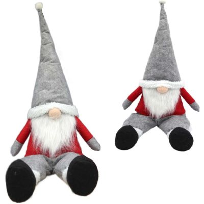 16. Dekorativer Faulpelz-Weihnachtsmann 45+20 cm