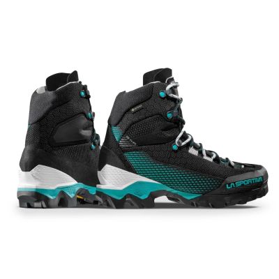 3. La Sportiva Aequilibrin ST Woman GTX ZFMS099K00B15 Schwarz/Aqua