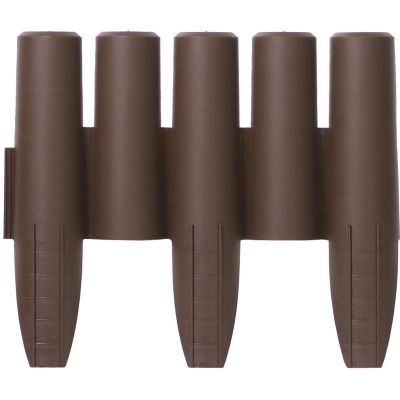 15. Garten-Palisaden-Rasenkanten 270 cm IPAL 5 BRAUN