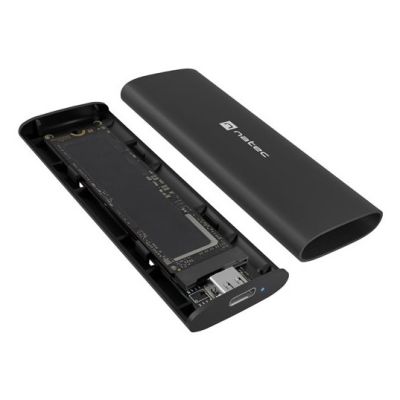 5. EXTERNES SSD-GEHÄUSE NATEC RHINO M.2 NVME LITE USB-C 3.1 GEN 2 ALUMINIUM