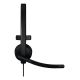 3. Logitech H570e Headset mit Kabel, Kopfbügel, Büro/Callcenter, USB Typ-C, Schwarz