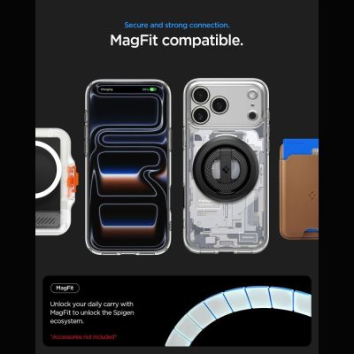 9. Spigen Ultra Hybrid MagSafe Zero One Hülle für iPhone 18 Pro Max / 17 Pro Max – Weiß