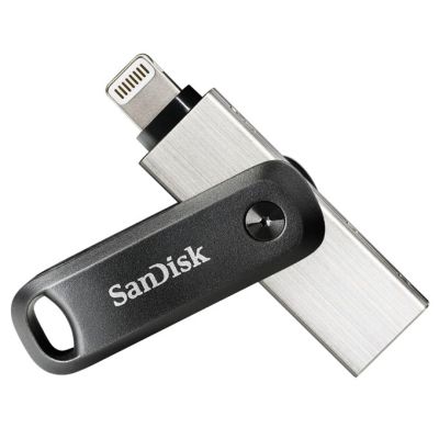 7. SanDisk iXpand GO SDIX60N-128G-GN6NE USB-Stick (128 GB; Lightning, USB 3.0; silber)