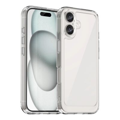 Outer Space Case mit Gelrahmen für iPhone 16 Plus – transparent