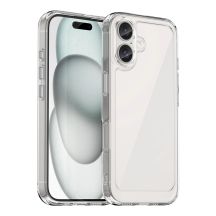 Outer Space Case mit Gelrahmen für iPhone 16 Plus – transparent