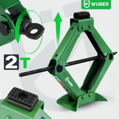 9. Trapezförmige Autohebebühne 2T 120-415 kg W22023 WUBER