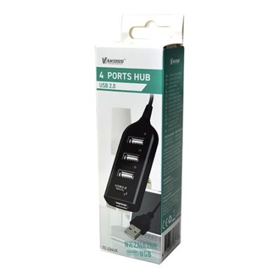 3. VAKOSS Hub USB 2.0 4 Ports TC-234UX