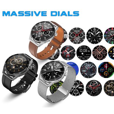 10. Rubicon RNCE88-2 Schwarze Smartwatch – Schwarzes Silikonarmband + Schwarzes Armband