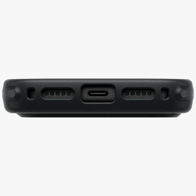 6. Uniq Keva Mov Magclick Ladehülle für iPhone 18 Pro / 17 Pro – Schwarz